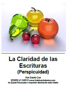 claridad de las Escrituras